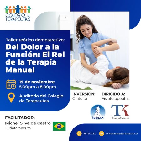 De la Dolor a la Función El Rol de la Terapia Manual