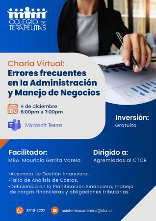 Errores en el manejo de negocios