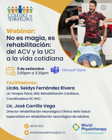 webinar rehabilitación ACV y UCI