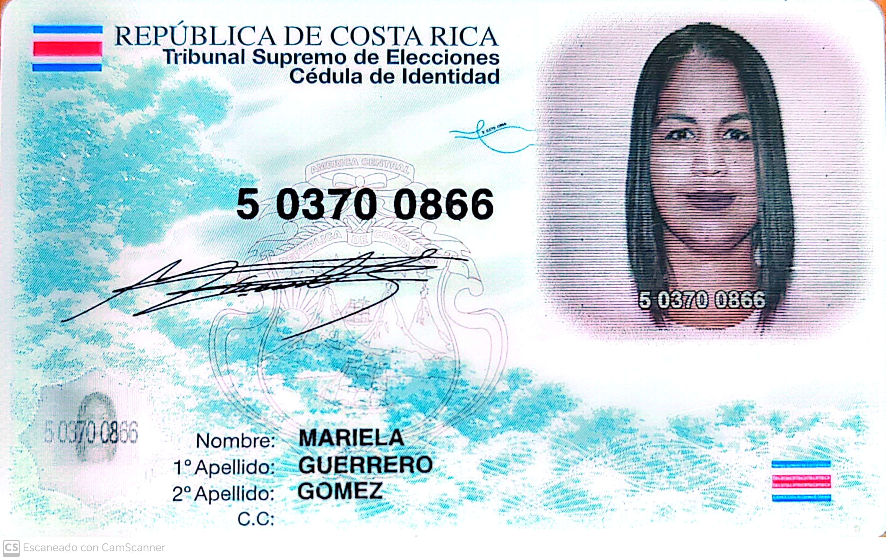 Mariela – Colegio de Terapeutas de Costa Rica